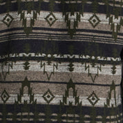 Berber Lined Southwest Rancher Jacket in Olive Black