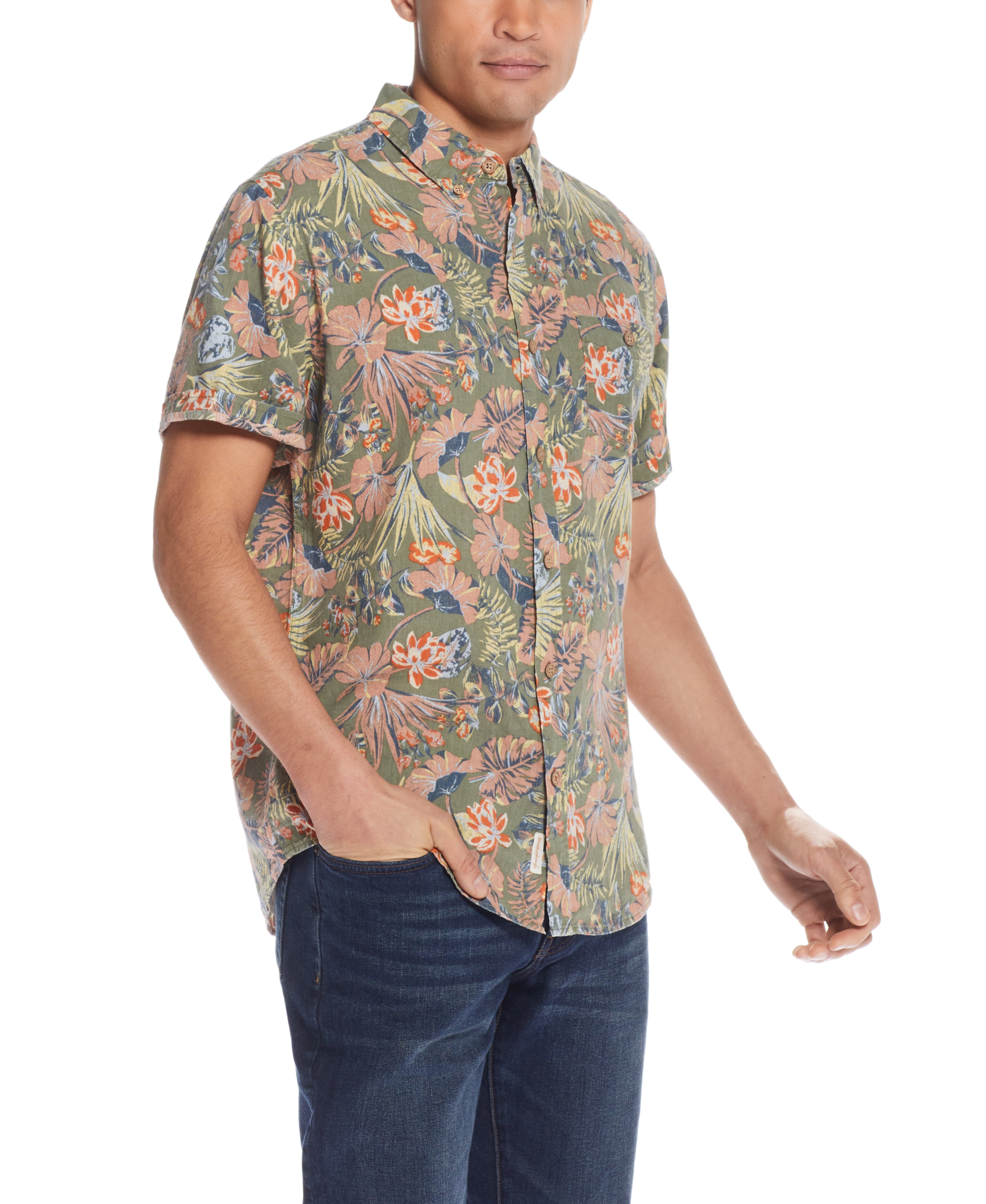 dusty olive dunks shirt