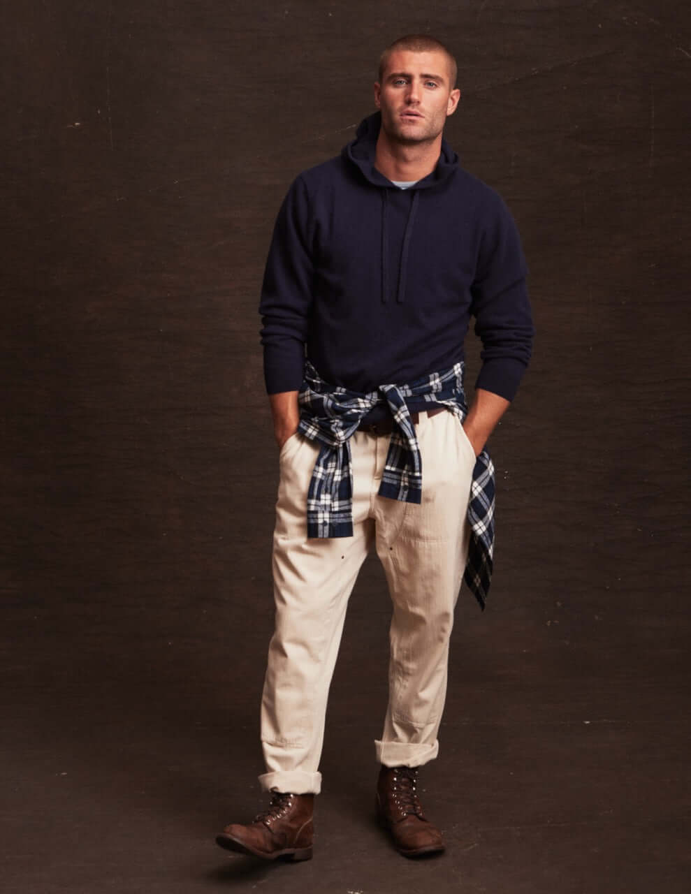 Navy Hoodie Khakis And Hoodie Sunwashed Midweight Organic Hoodie