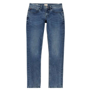 Slim fit denim jeans in Niagara, featuring stretch fit for comfort, crafted from premium cotton with 2% spandex.