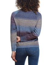 Womens Space Dye Sweater In Dusk