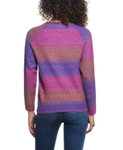 Women'S Space Dye Sweater In Purple Haze