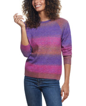 Women'S Space Dye Sweater In Purple Haze