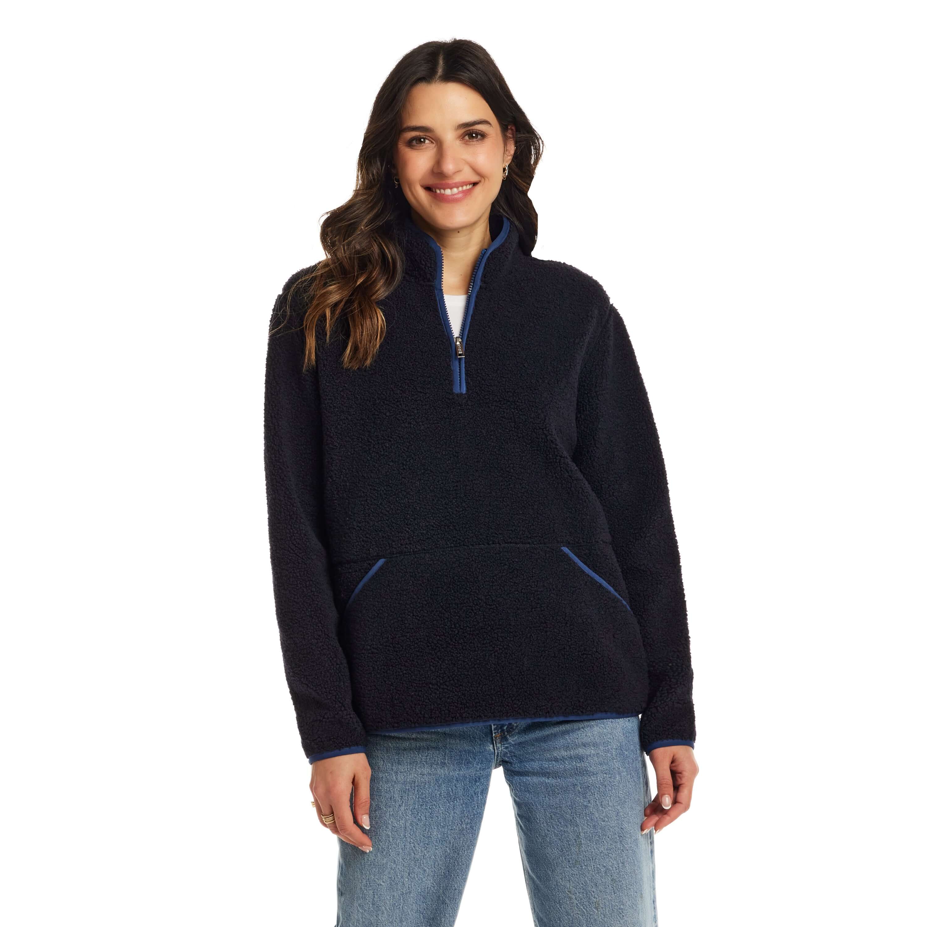 ' s Teddy Sherpa Quarter Zip Pullover