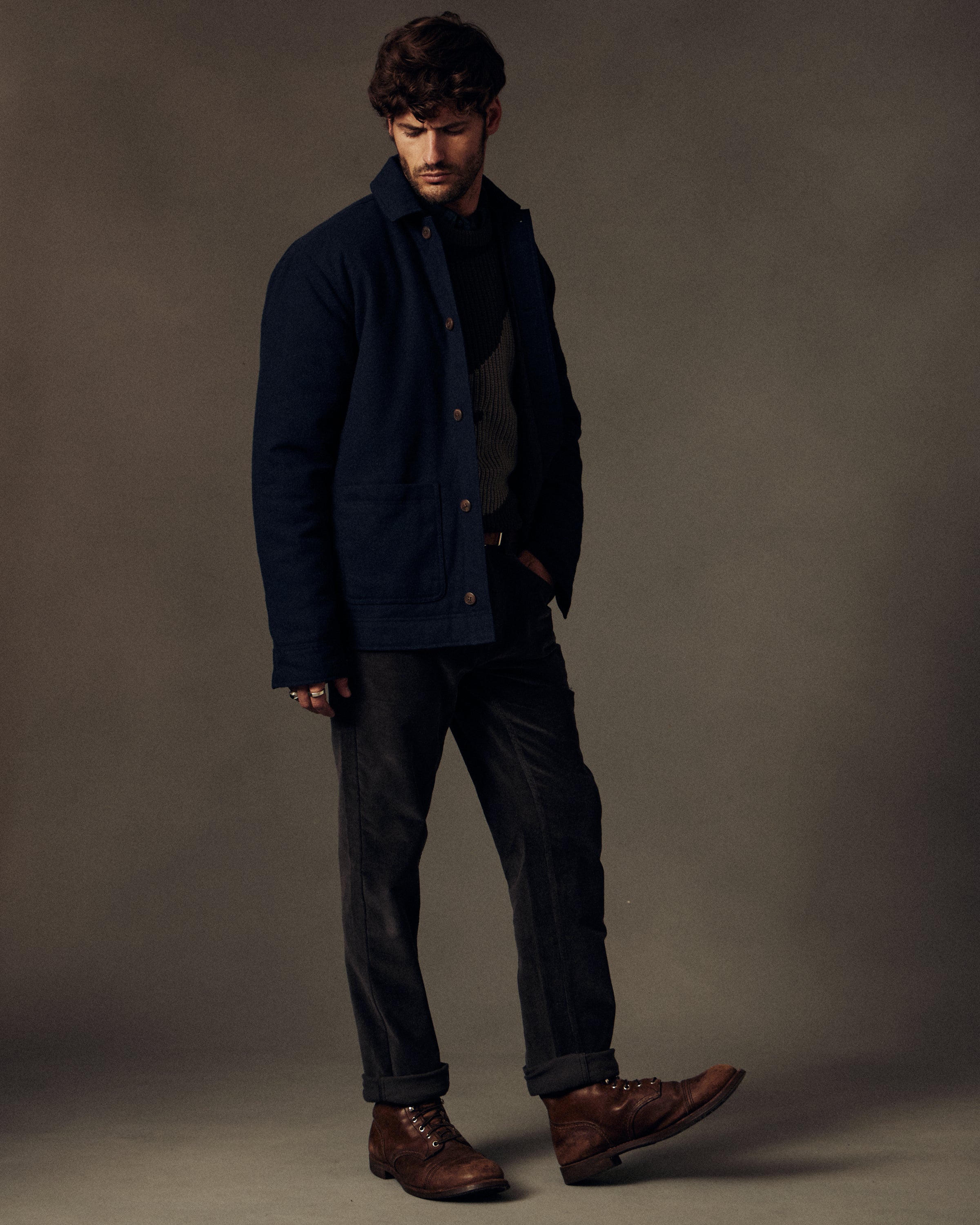 The Workshop Jacket in Pageant Blue