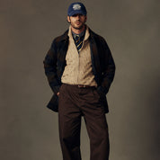 Shawl Collar Cable Sweater in Wooden