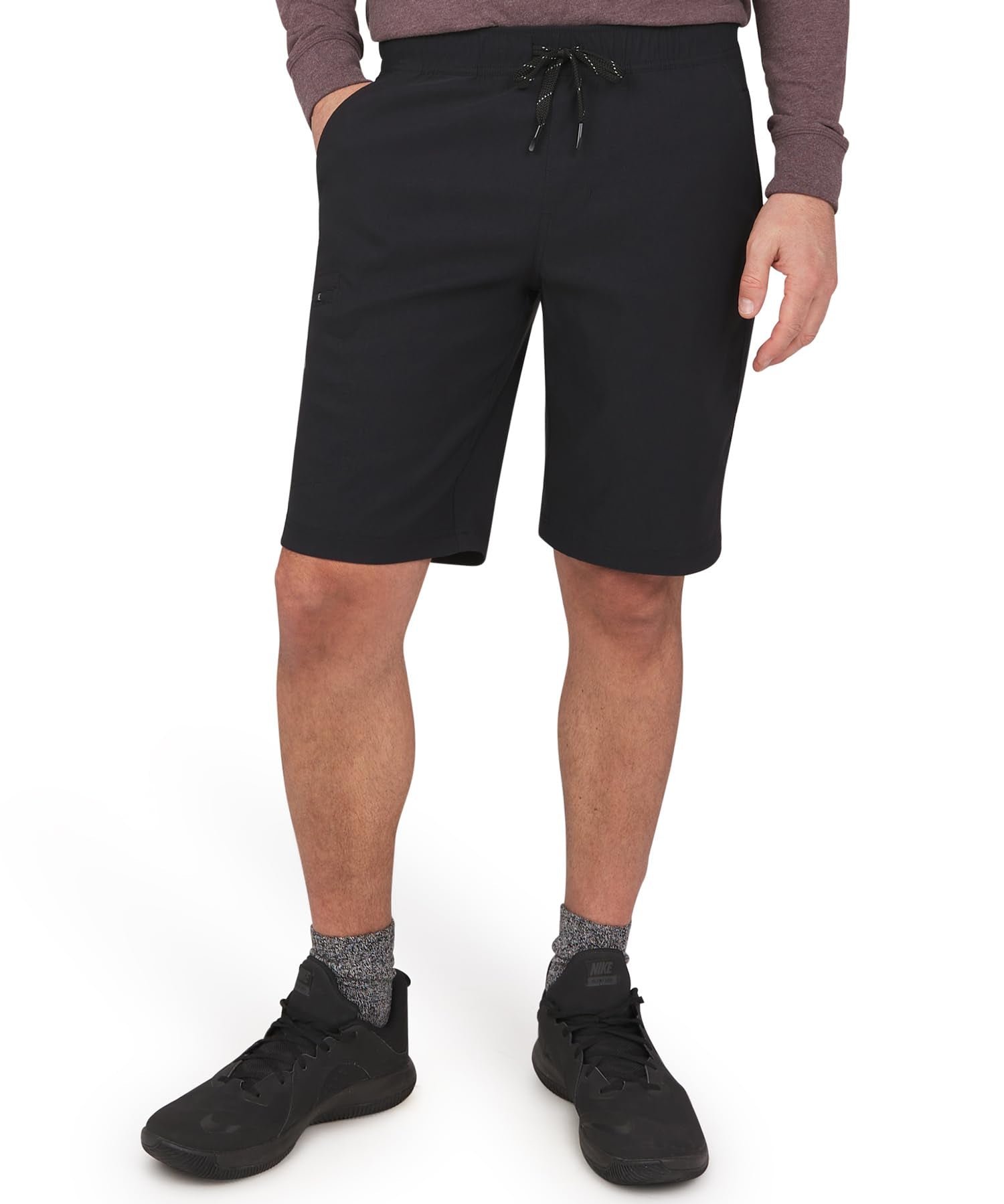 Weatherproof Vintage Men's The Stratton Pull On Short - Black