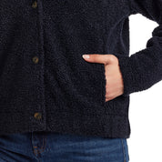 Women's Teddy Fleece Jacket in Seaborne