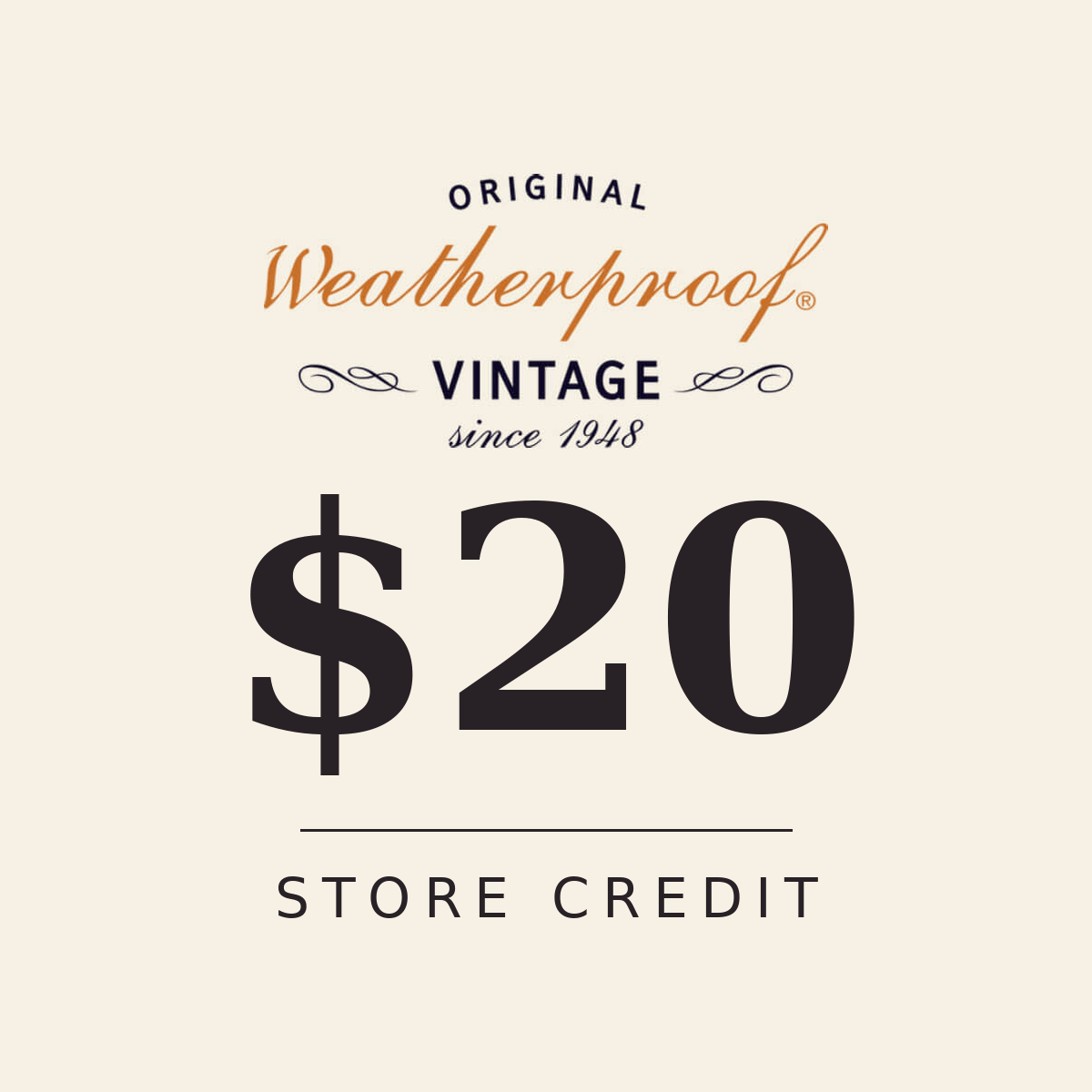 Weatherproof® Vintage logo