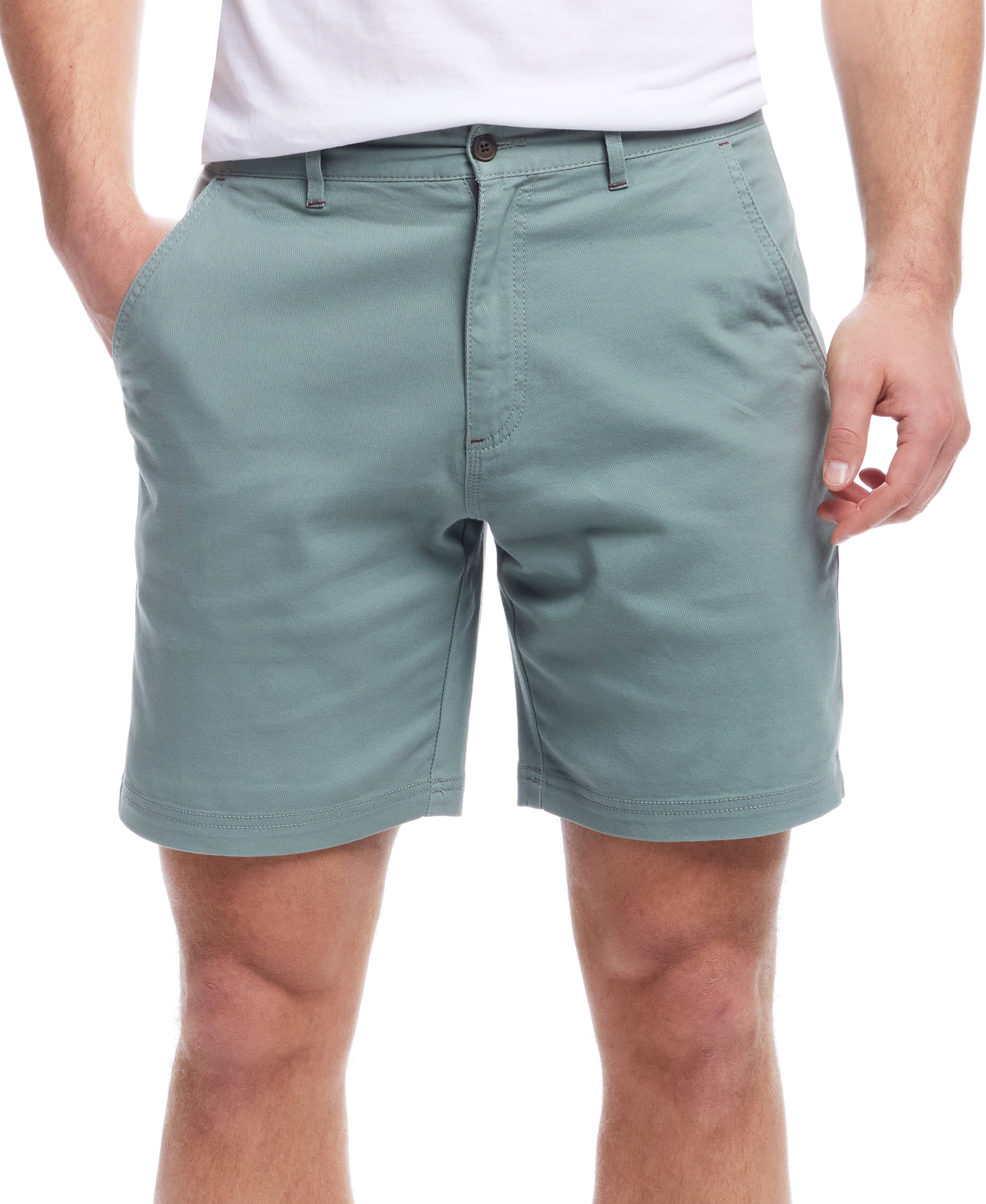 The 8" Twill Short in Sea Spray