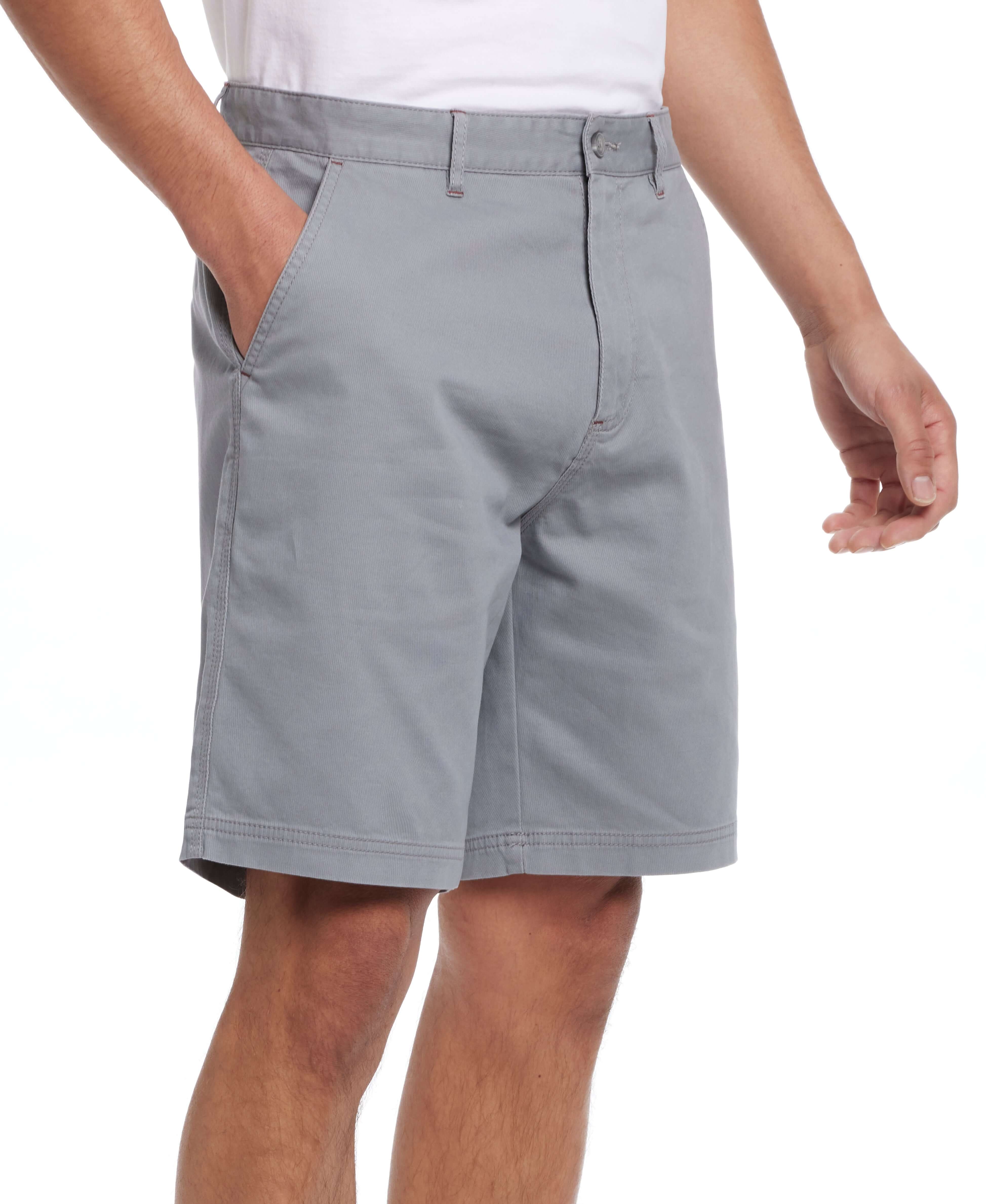 9" Cotton Twill Stretch Short In Sharkskin | | Weatherproof Vintage