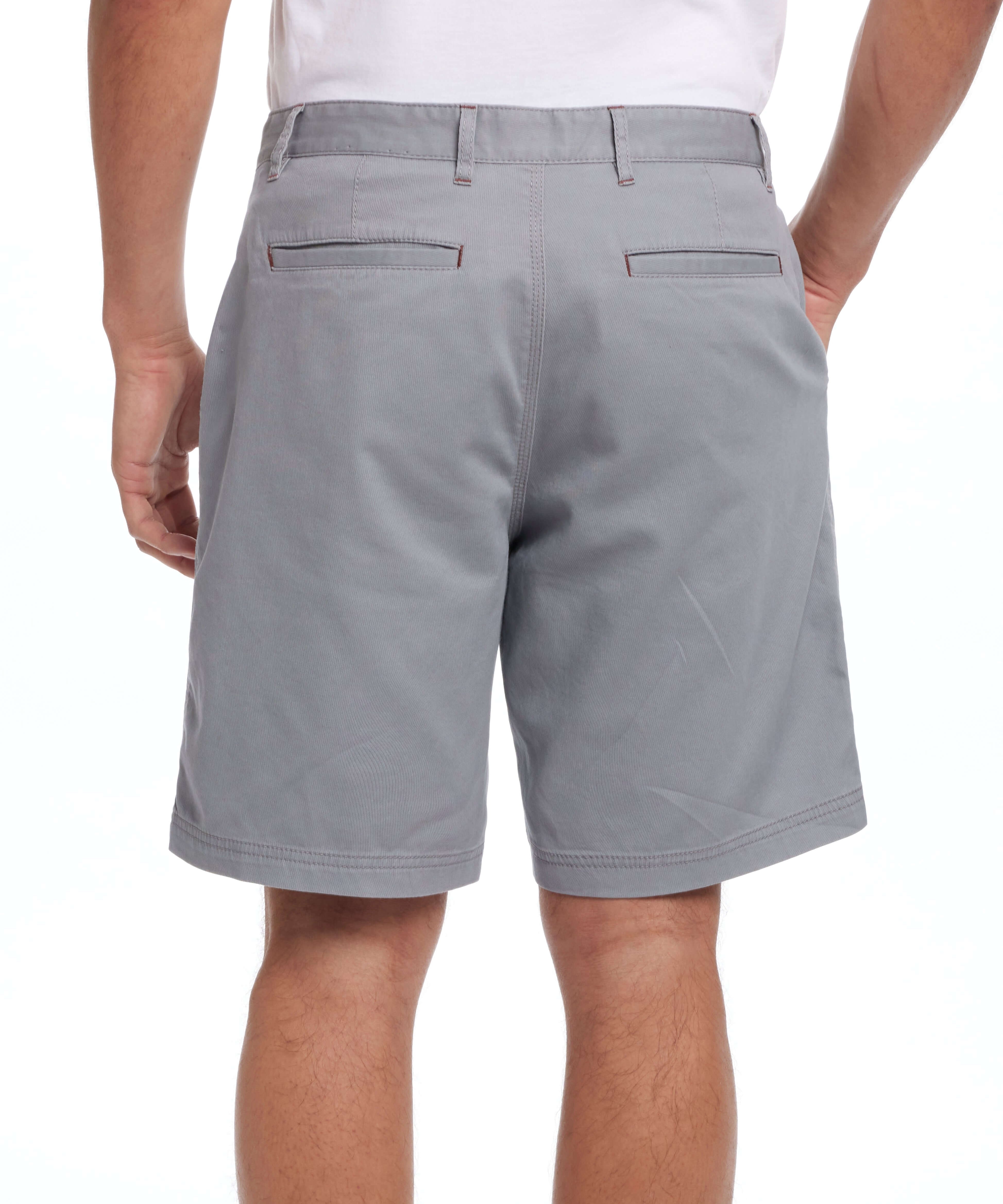 9" Cotton Twill Stretch Short In Sharkskin | | Weatherproof Vintage