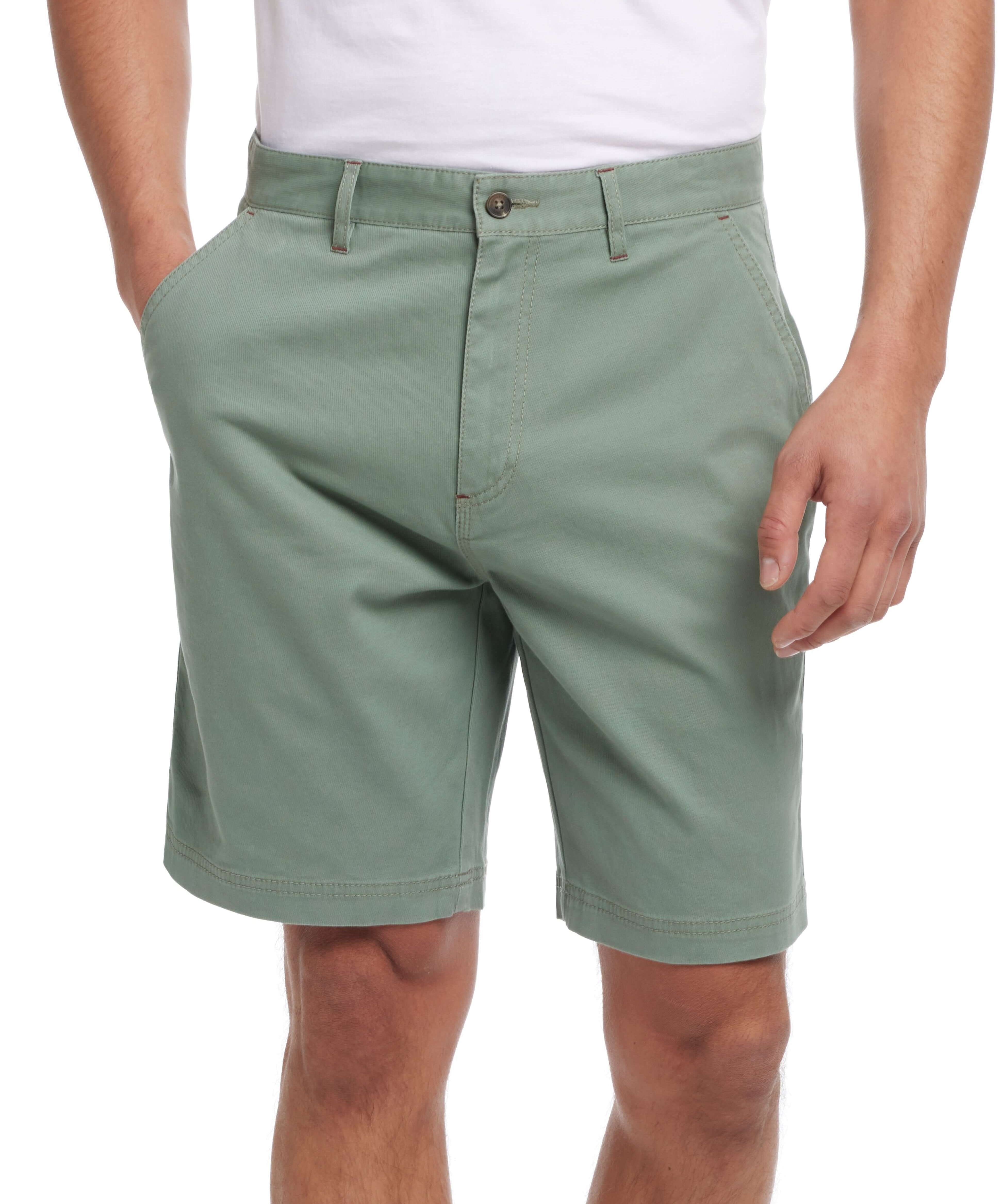 9" Cotton Twill Stretch Short In Sea Spray | Bottoms & Denim | Weatherproof Vintage
