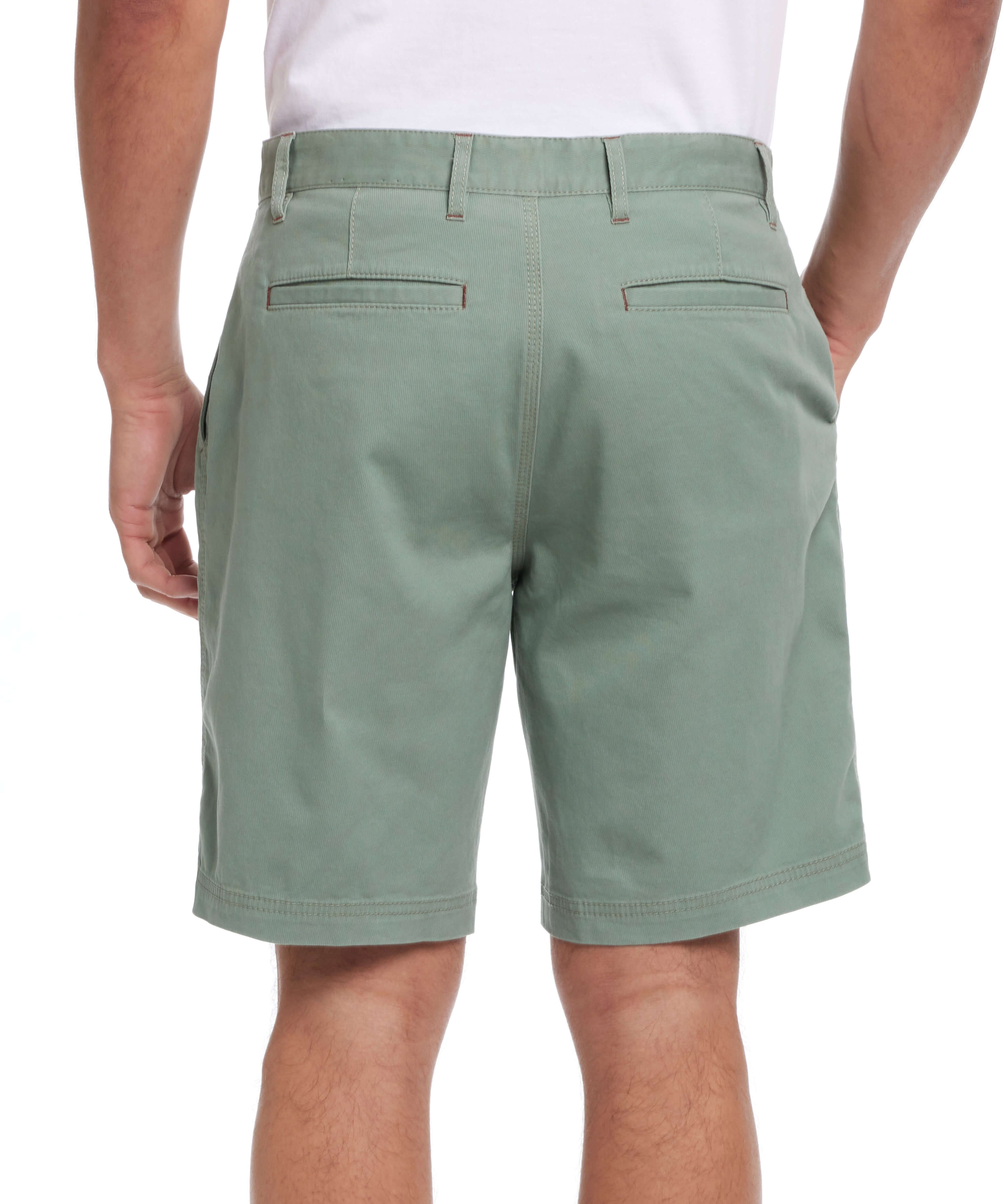 9" Cotton Twill Stretch Short In Sea Spray | Bottoms & Denim | Weatherproof Vintage