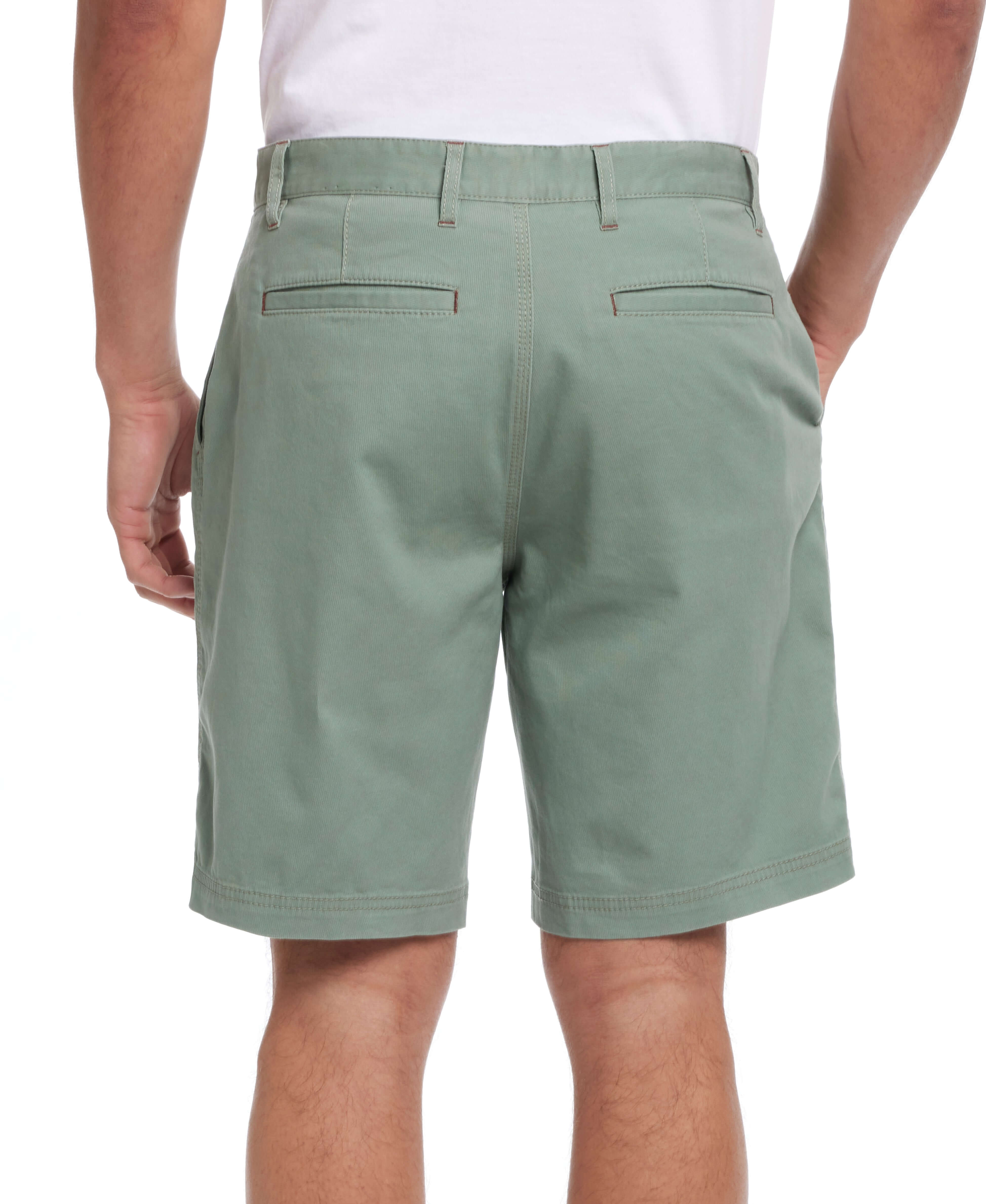 9" Cotton Twill Stretch Short In Sea Spray | Bottoms & Denim | Weatherproof Vintage