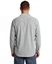 Stretch Corduroy Western Shirt in Ultimate Gray