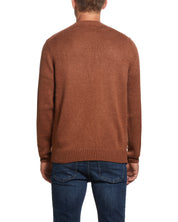Chevron Crew In Dark Nutmeg | Sweaters | Weatherproof Vintage