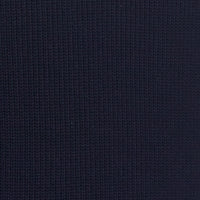 RAGLAN SLEEVES SHAKER STITCH BUTTONUP MOCK in NAVY