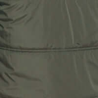 SHERPA LINED HOODED PUFFER VEST in DEEP OLIVE