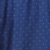 Denim Dobby Shirt in Blue Nights