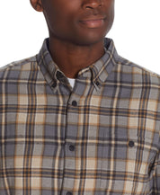Long Sleeve Brushed Flannel In Mojave Desert