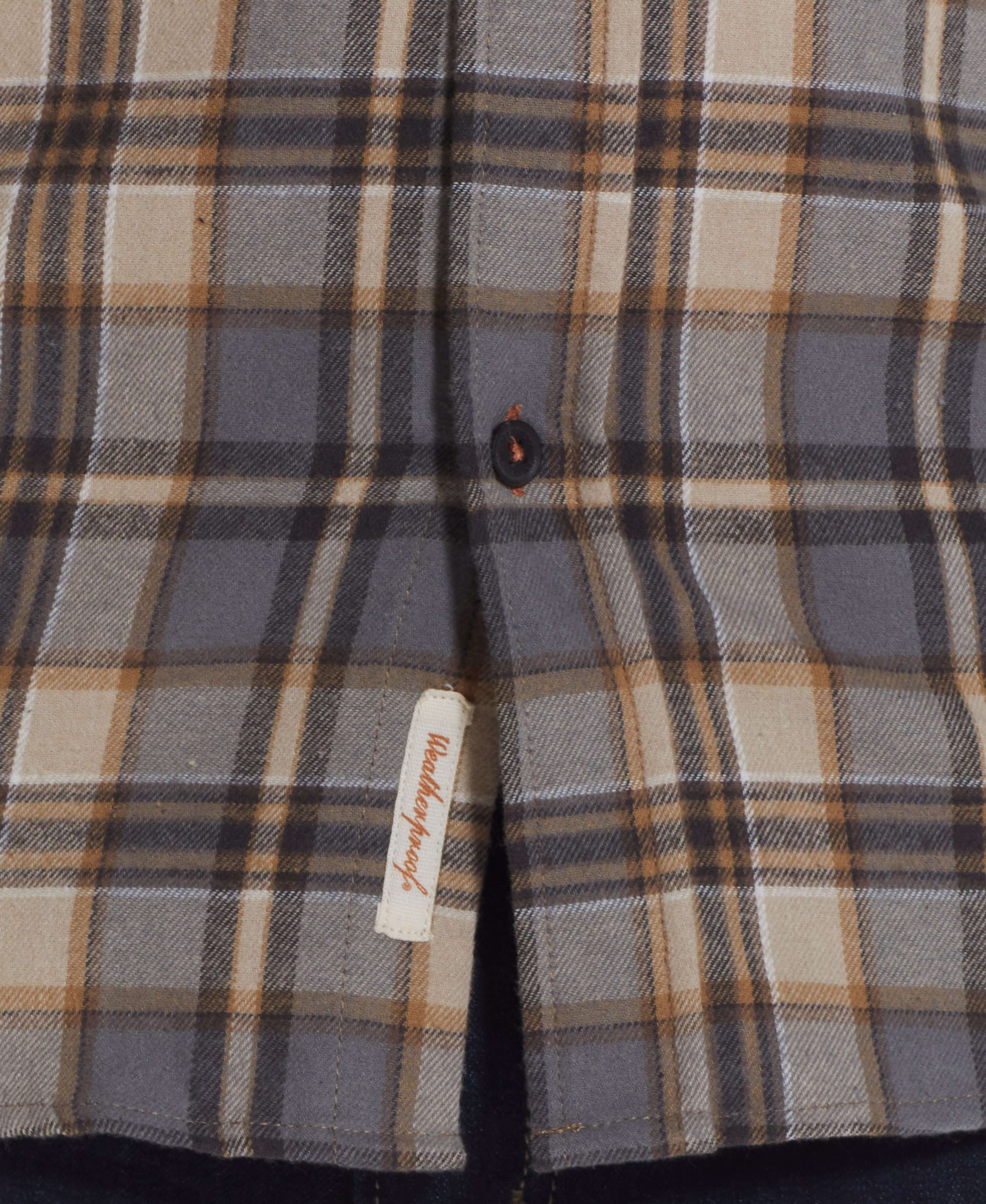 Long Sleeve Brushed Flannel In Mojave Desert
