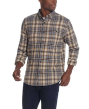 Long Sleeve Brushed Flannel In Mojave Desert
