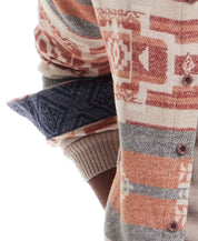 Southwest Unlined Shirt Jacket in Rust
