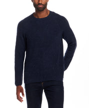 Waffle Crewneck Sweater in Seaborne
