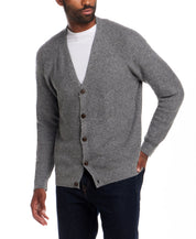 Waffle Cardigan in Grey