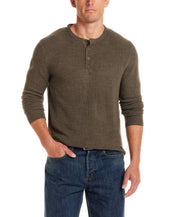 Soft Touch Vertical Stitch Sweater in Kambaba Olive
