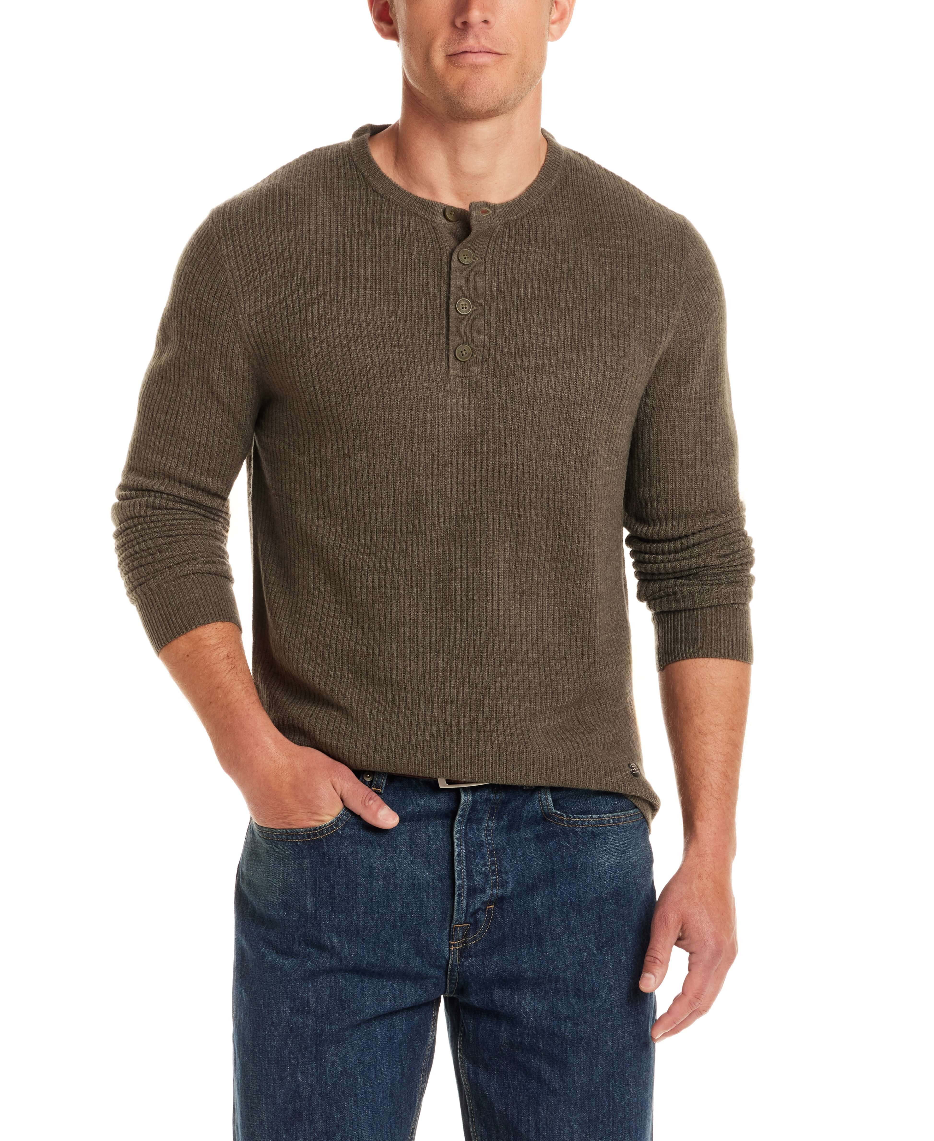 Soft Touch Vertical Stitch Sweater in Kambaba Olive