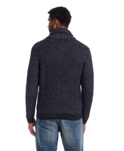 Alpaca Blend Cardigan in Indigo