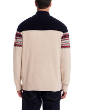 Maine Quarter Zip in Dark Navy