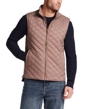 Horizontal Diamond Quilted Vest in Mountain Trail