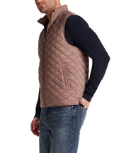 Horizontal Diamond Quilted Vest in Mountain Trail