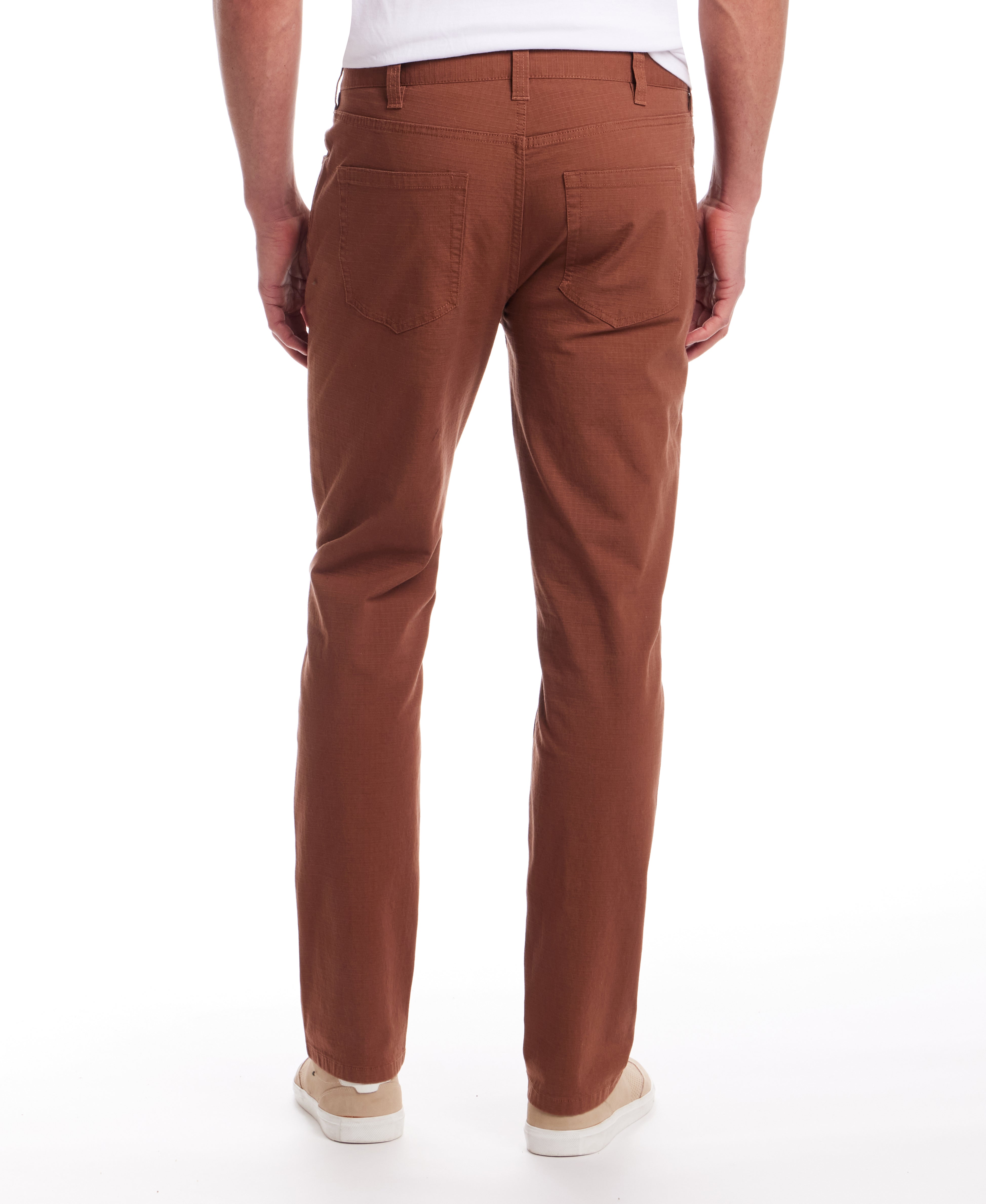 Stretch Cotton Ripstop Pant in Clay