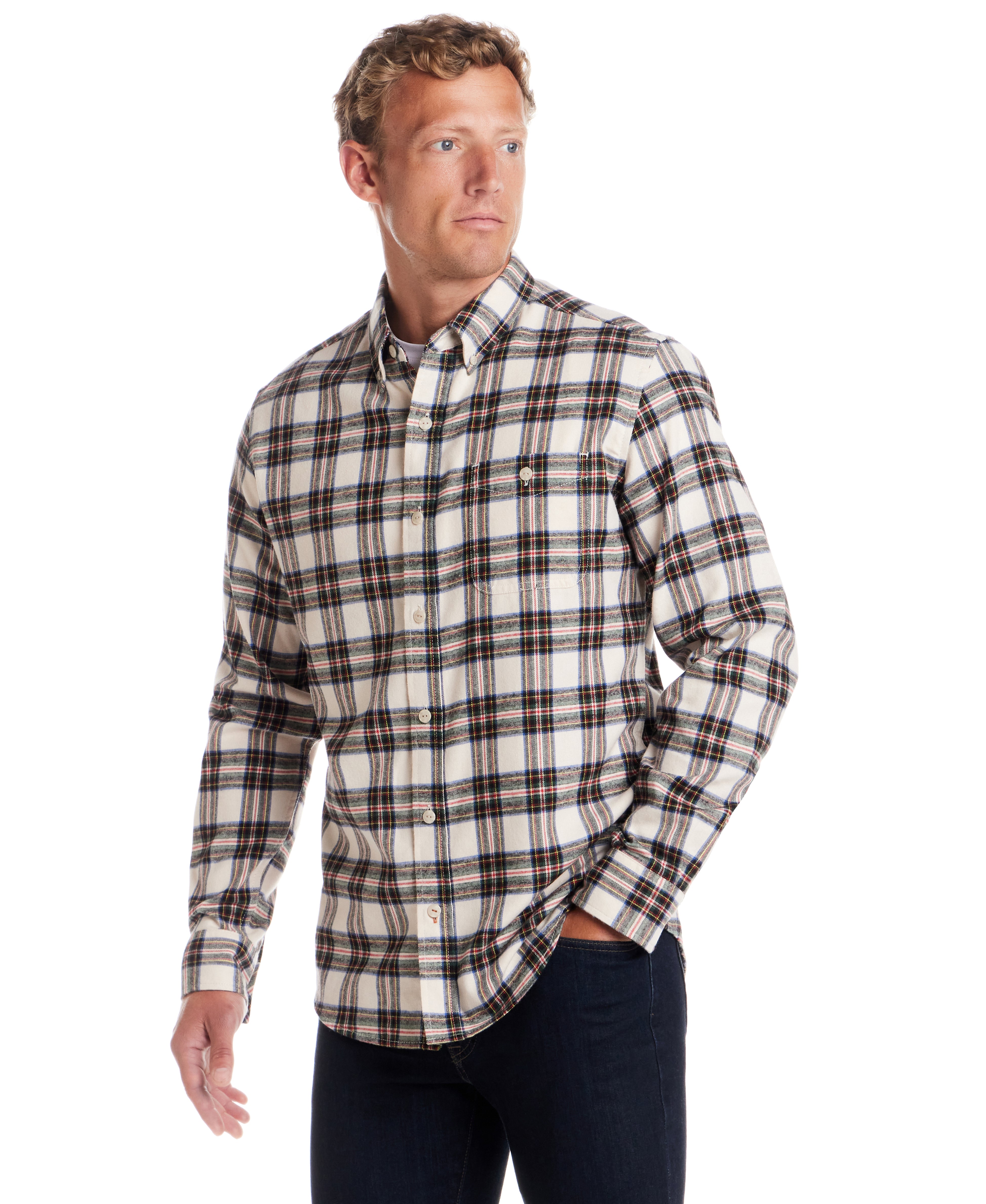 Holiday Antique Flannel in Shell