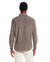 Long Sleeve Pebble Corduroy Shirt in Mountain Trail