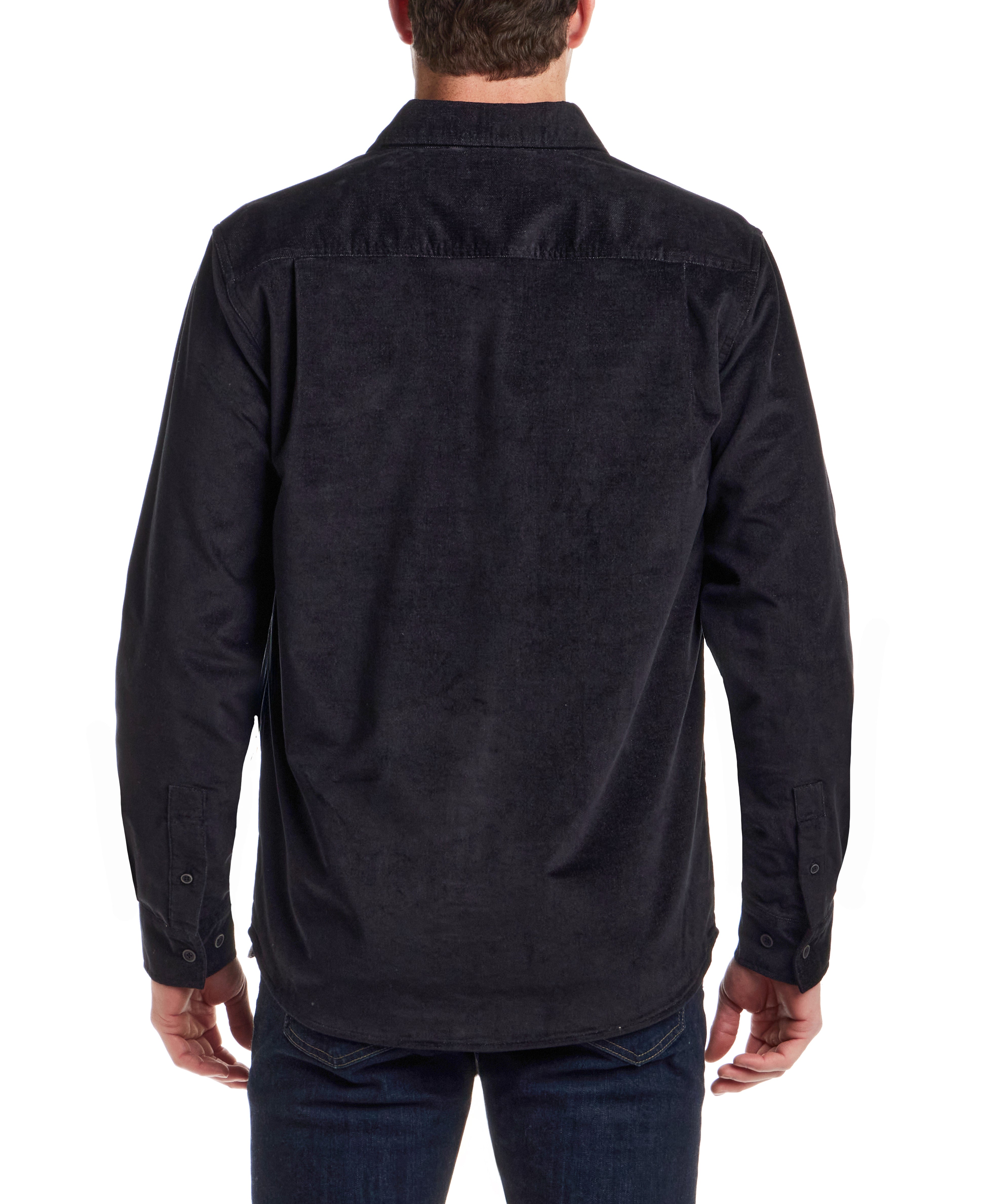 Superfine Corduroy Overshirt Moonless Night