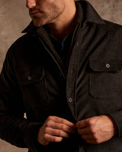 Superfine Corduroy Overshirt Moonless Night