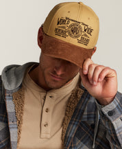 Outfitter Canvas & Cord Cap in Brown