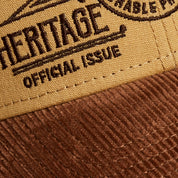 Outfitter Canvas & Cord Cap in Brown