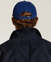 Varsity Corduroy Cap in Blue