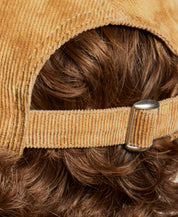 Varsity Corduroy Cap in Light Brown