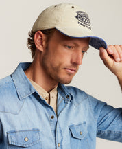 Varsity Corduroy Cap in Stone