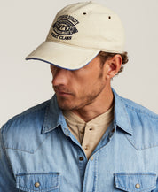 Varsity Corduroy Cap in Stone