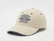 Varsity Corduroy Cap in Stone
