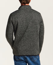 Sweaterfleece Pullover With Sherpa in Meteorite