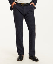 Pinstripe Pant in Blue